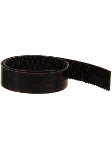 Многоразовая застежка 3М Dual Lock, чёрная, 25 мм х 0,50 м 4687202299928