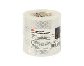 Световозвращающий материал 3М алмазного типа серии 983-10, белый, 53,5 мм х 2,5 м, 4627196369566