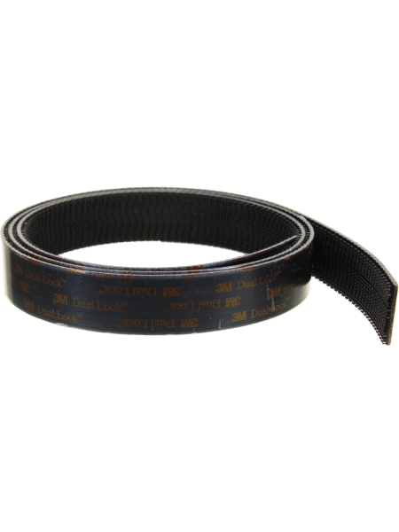 Многоразовая застежка 3М Dual Lock, чёрная, 25 мм х 1,25м 4687202299935