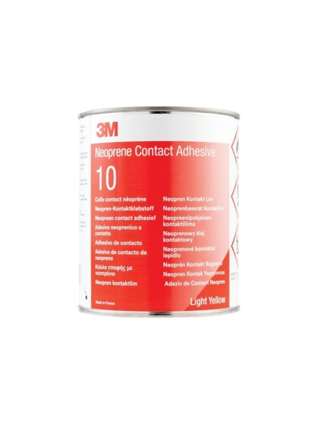 Клей 3М 10 SW неопреновый, однокомпонентный, контактный, желтый, 1 л 7000080206,FS-9100-5031-9