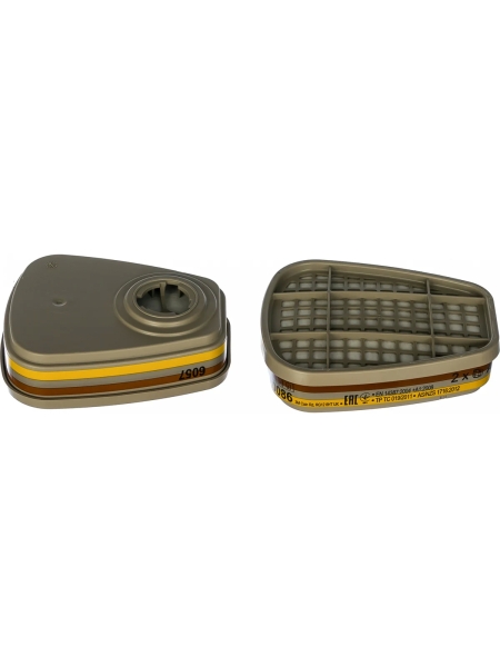 Фильтр противогазовый 2 шт. 6057 3М 7100006000