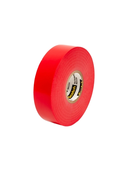 Изолента ПВХ Высшего Класса Scotch® 35, красная, 19 мм х 20 м