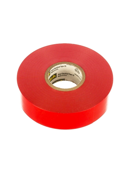Изолента ПВХ Высшего Класса Scotch® 35, красная, 19 мм х 20 м