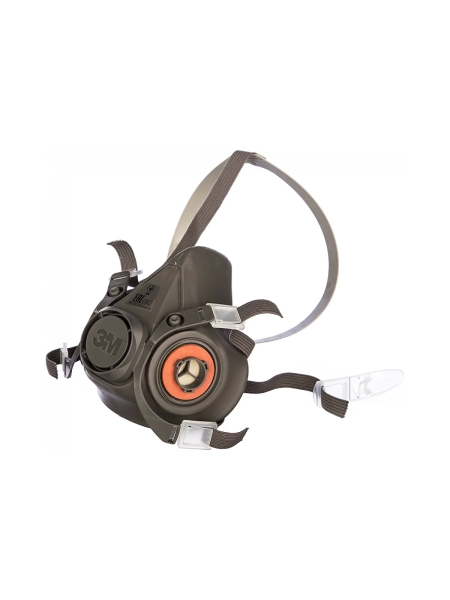 Респиратор 6300 полумаска под сменные патроны с байонетным креплением 3М 7000038222