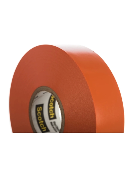 Изолента ПВХ Высшего Класса Scotch® 35, оранжевая, 19 мм х 20 м