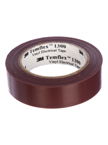 Универсальная изоляционная лента 3М Temflex 1300 коричневая 15мм х 10м х 0,13мм 7000062617