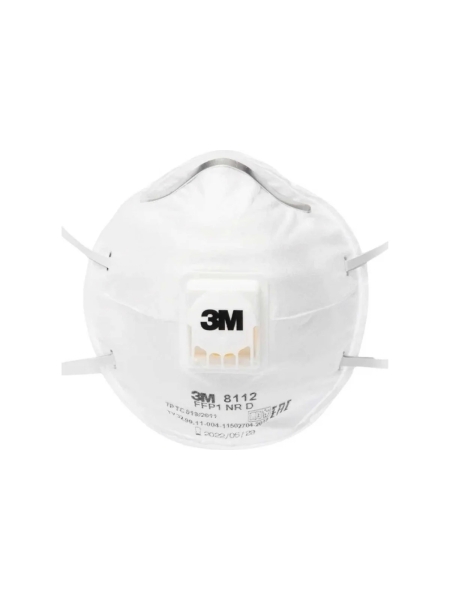 Респиратор с клапаном выдоха 3М 8112 FFP1 РЕС012