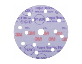 Круг абразивный полировальный HOOKIT 260L PURPLE 15 отверстий, Р1200, 150 мм 3М 51158 7100123052