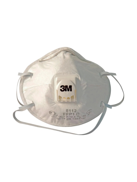 Полумаска 3М 8112 CEE, класс защиты FFP1 NR D, 10 шт/уп. 7100050787