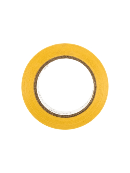 Изолента ПВХ универсальная желтая, рулон 15 мм x 10 м
