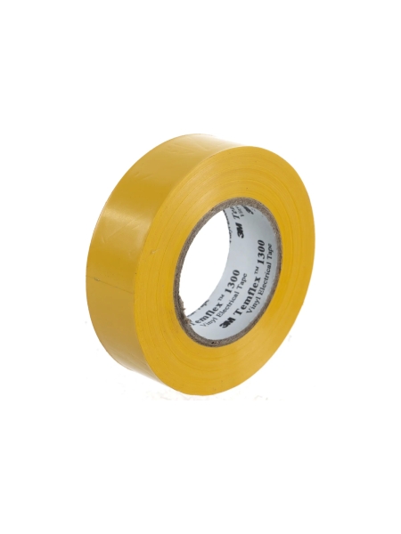 Универсальная изоляционная лента 3М Temflex 1300 желтая 19мм х 20м х 0,13мм 7000062621