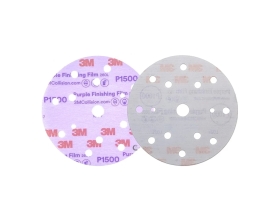 Круг абразивный полировальный HOOKIT 260L PURPLE 15 отверстий, Р1500, 150 мм 3М 51154 7100123050