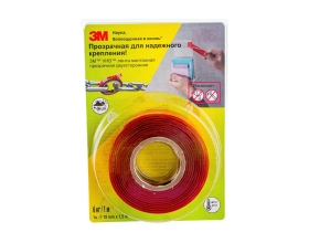 Монтажная лента 3M VHB прозрачная, двусторонняя, 19 мм, 1.5 м 4687202276141