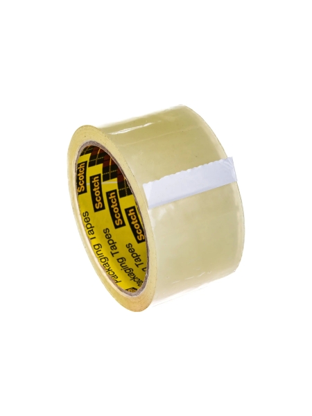 Упаковочная клейкая лента 3М Scotch "Бесшумная" прозрачная, 48мм х50 м, 309T 7100221230