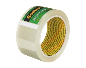 Упаковочная клейкая лента 3М Scotch S5066F6T бесшумная, прозрачная, 50 мм х66 м 7000035405