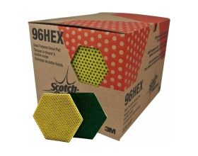 Чистящая губка 3М шестигранная 7100119966