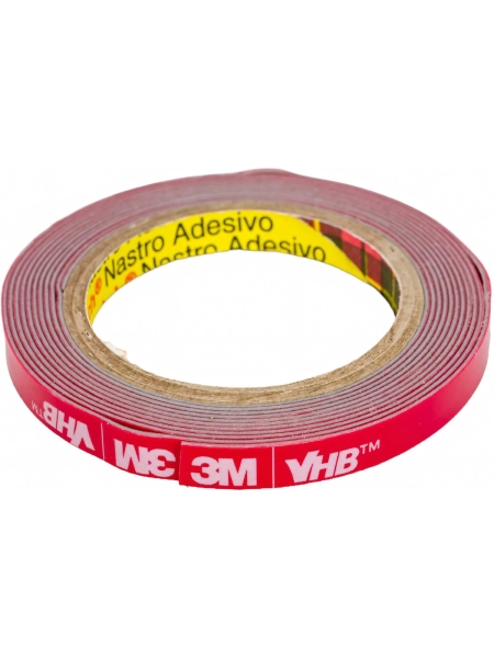 Двусторонняя клейкая лента ЗМ gph 060gf, 6 мм, 1,5 м, 0,6 мм 060GF-6