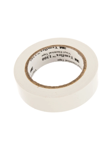 Универсальная изоляционная лента 3М Temflex 1300 белая 15мм х 10м х 0,13мм 7000062613