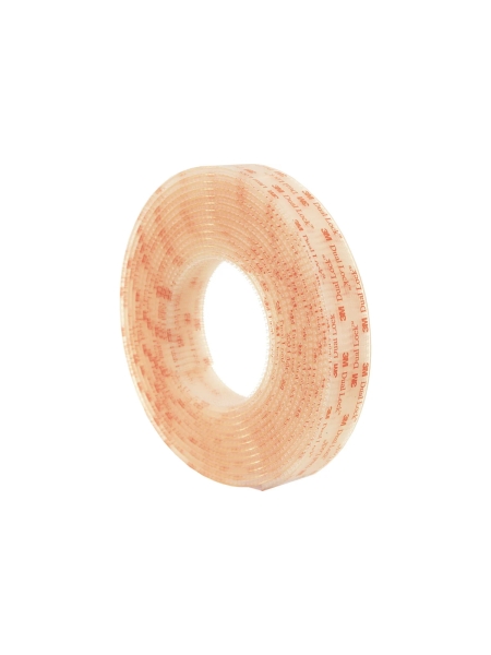 Многоразовая застежка 3М прозрачная, Dual Lock, 25 мм х 5 м 4687202874705