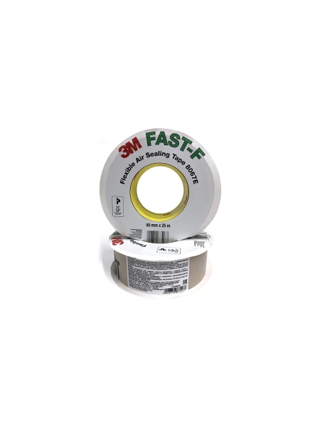 Односторонняя лента для гидроизоляции с разделённым лайнером 3М FAST-F 8067E бежевая, 50 мм х 25 7100086951