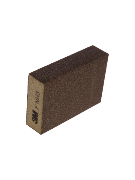 Губка четырехсторонняя мягкая 100х68х26 мм, №63198 FIN 3М 7000008955