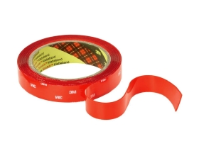 Сильная двусторонняя клейка лента 3М 4910F VHB 9мм х 5м, прозрачная 4910F95