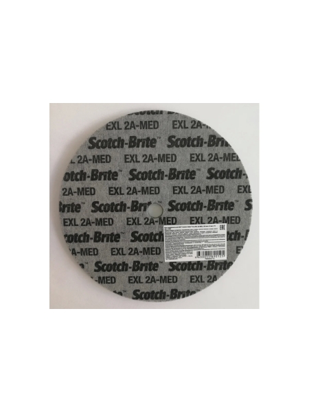 Круг шлифовальный 2A MED (150х6х13 мм, оксид алюминия, средняя шлифовка) № 17498 Scotch-Brite XL-UW 3М 7000000712