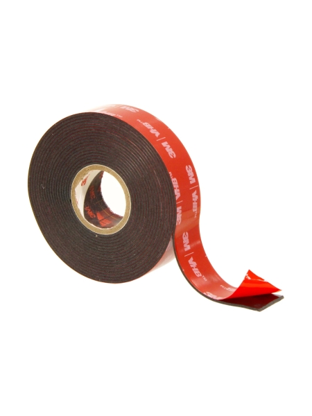 Монтажная универсальная лента 3M VHB, сверхсильная, черная, 19 мм х 3 м 4687202280858