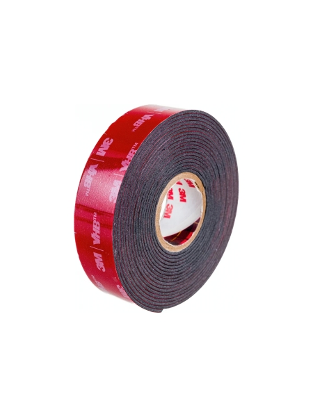 Монтажная универсальная лента 3M VHB, сверхсильная, черная, 19 мм х 3 м 4687202280858