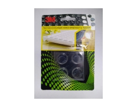 Амортизатор полусфера, прозрачный 3M SJ5344 4,0 мм х 19,0 мм, 4 шт./лист 5344 SJ