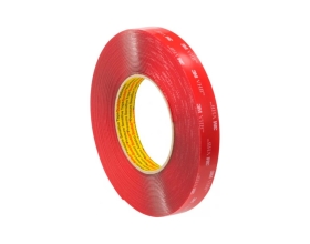 Двусторонняя клейкая лента, прозрачная 3М VHB 4910F 19 мм х 11 м 4910F-19