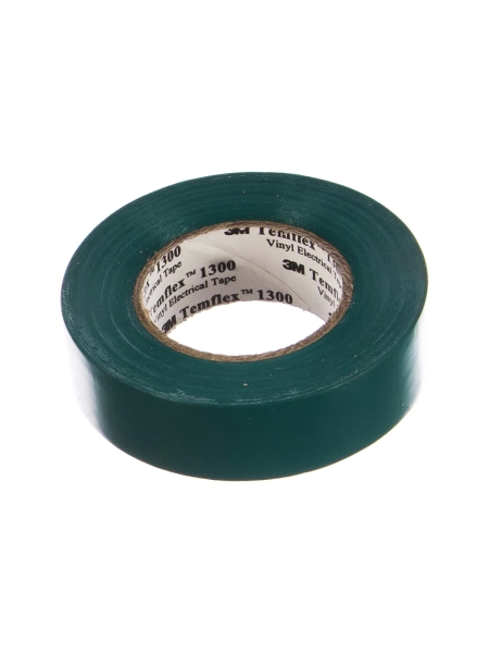 Изолента ПВХ универсальная зелёная, рулон 19 мм x 20 м