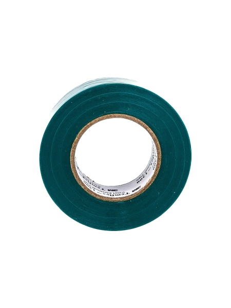 Изолента ПВХ универсальная зелёная, рулон 19 мм x 20 м