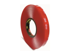 Сильная двусторонняя клейка лента 3М 4910F VHB 6мм х 5м, прозрачная 4910F6