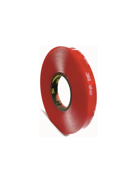 Сильная двусторонняя клейка лента 3М 4910F VHB 6мм х 5м, прозрачная 4910F6