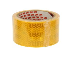 Световозвращающий материал 3М алмазного типа серии 983-71, желтый, 53,5 мм х 5 м 4627196369542