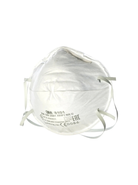 Полумаска противоаэрозольная 8101 (20 шт.) 3М 7000039804