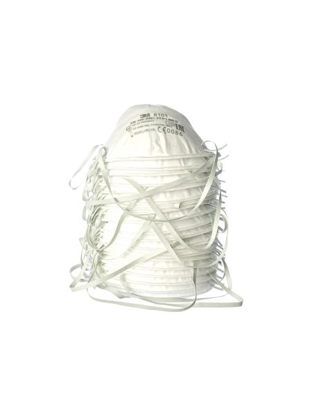 Полумаска противоаэрозольная 8101 (20 шт.) 3М 7000039804