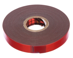 Клейкая двусторонняя акриловая лента 3М GT6008F 12 мм х 5 м 4607166909145