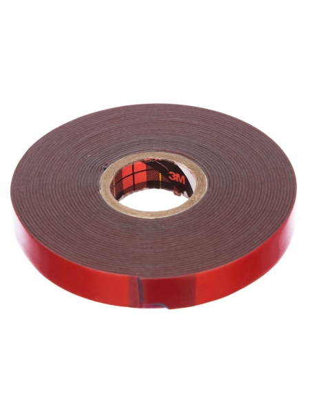 Клейкая двусторонняя акриловая лента 3М GT6008F 12 мм х 5 м 4607166909145