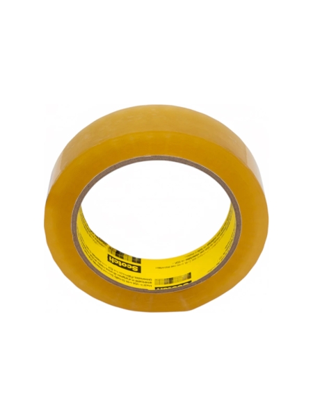 Клейкая лента для упаковки и проверки адгезии 3М 25мм х 66м 681