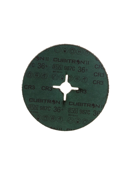 Фибровый круг (36+, 180х22 мм, 3 шт.) № 27744 3М Cubitron II 987C 7000045188