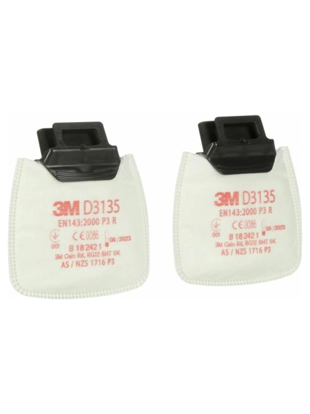 Противоаэрозольный фильтр 3М Secure Click D3135, класс защиты P3R, 2 шт 7100197284