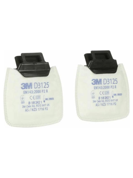 Противоаэрозольный фильтр 3М Secure Click D3125 класс защиты P2R, 2 шт 7100197481