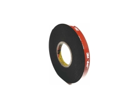 Сверхсильная двусторонняя клейкая лента 3М, VHB, 15мм х 5м, черная 5952F155