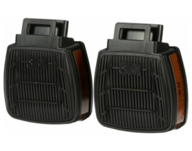 Противогазовый фильтр 3М Secure Click D8055 класс защиты A2, 2шт 7100153231