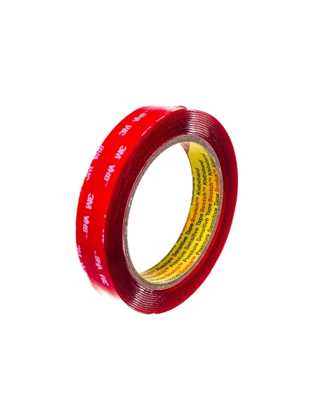 Монтажная двусторонняя лента 3M VHB 4910F прозрачная,19 мм x 3 м 7000072294
