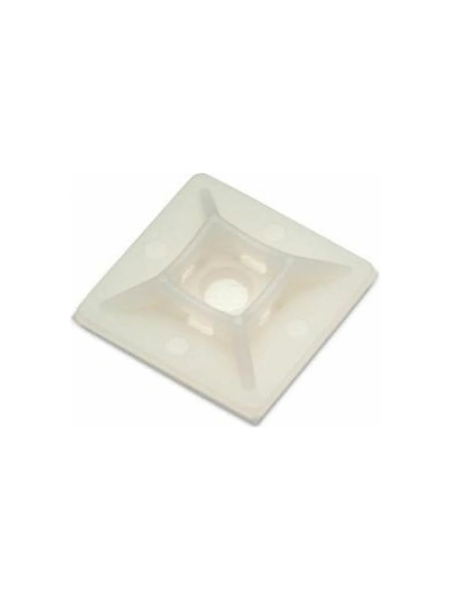 Самоклеющаяся площадка 3М CTA 19 NC, бесцветная, 19мм х 19мм х 3,9мм, 100 шт. в уп. 7000035315