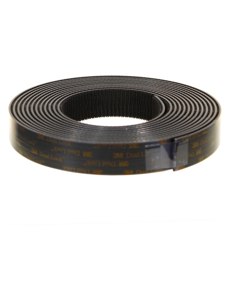 Многоразовая застежка 3М Dual Lock, чёрная, 25 мм х 5м 4687202874699