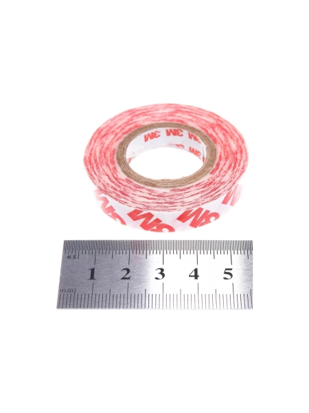 Двусторонняя лента на ПЭТ основе 3М 9088-200 прозрачная 9 мм х 5 м 4631136349228